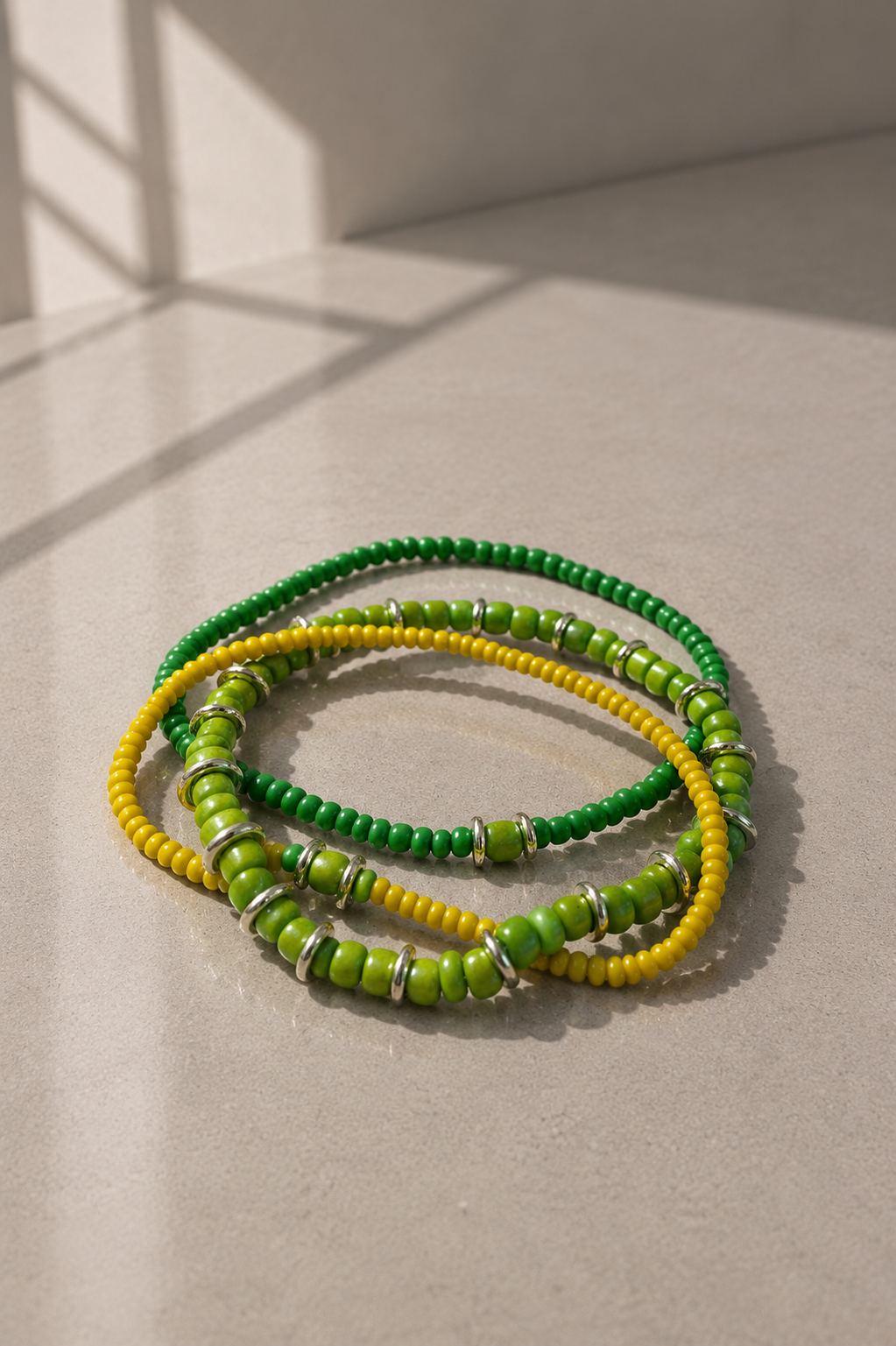 Sunlight Forest Bracelet | Handmade by Villoz Jewelry