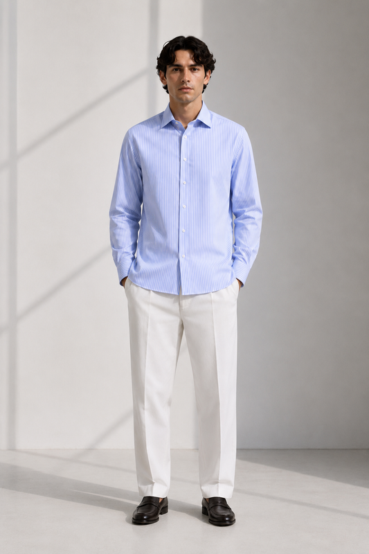 Benjamin | Striped Woven Shirt