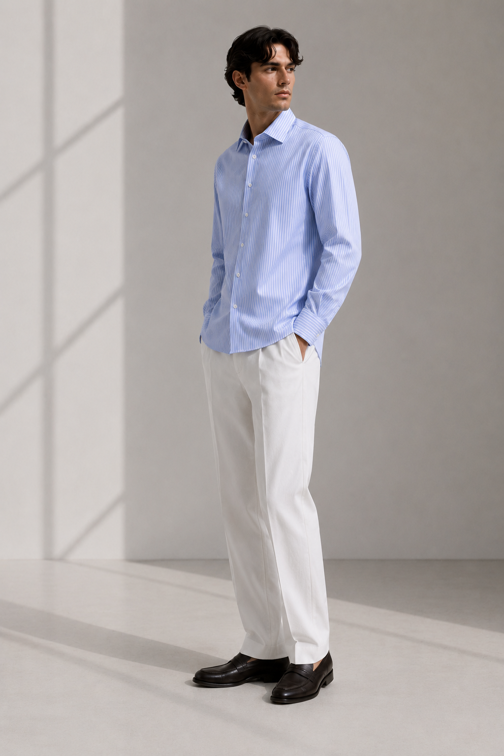 Benjamin | Striped Woven Shirt