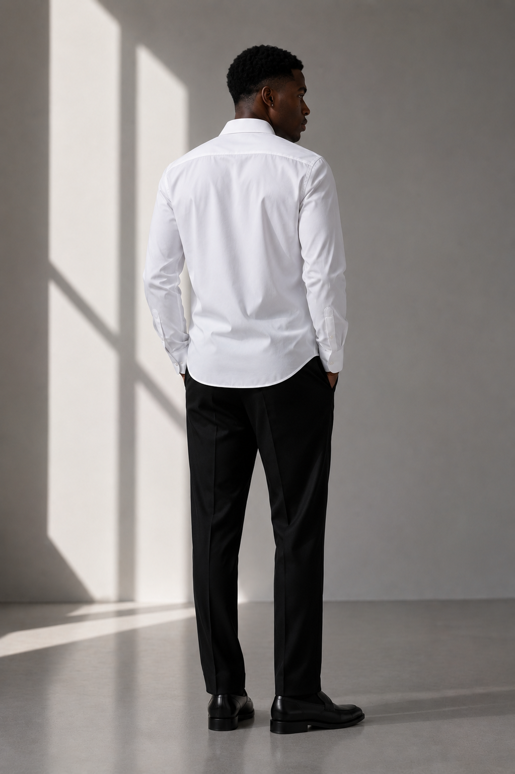 Reika | White Woven Shirt
