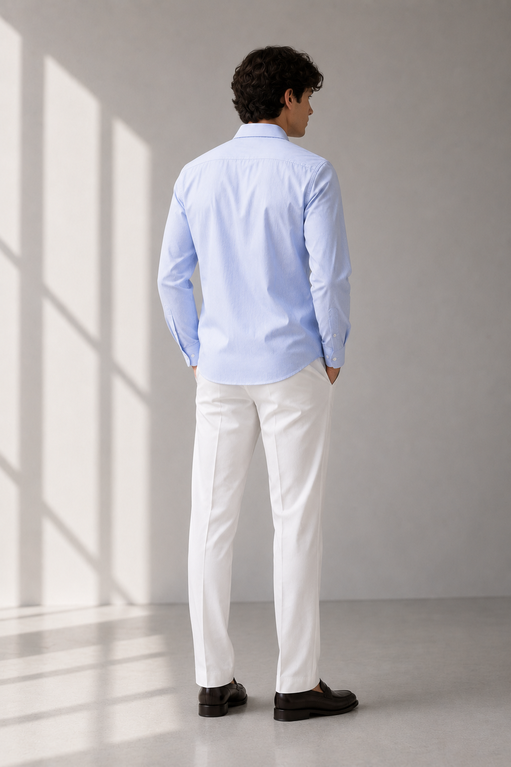 Takumi | Blue Woven Shirt