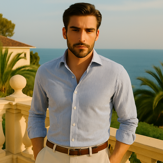 Benjamin | Striped Woven Shirt
